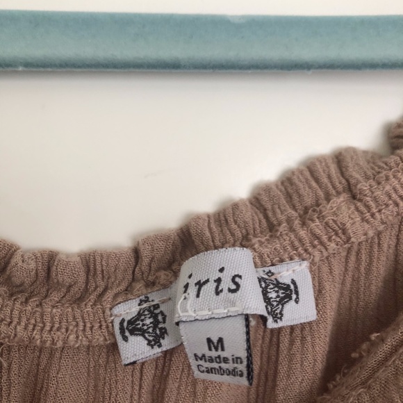 Embroidered Crop Top - Picture 4 of 4